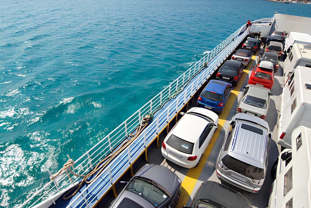 Kirim mobil via kapal kargo