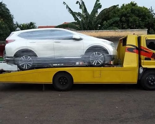 Kirim mobil via towing